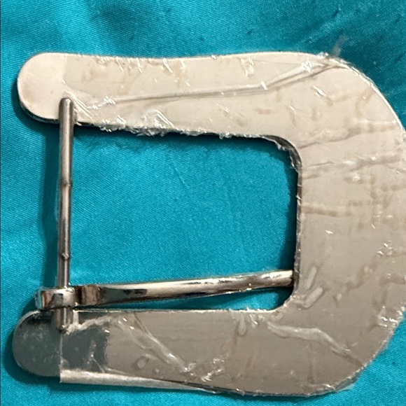 Silver Embellished Belt Buckle new - Picture 2 of 2